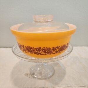 Agee Crown Pyrex African Fantasy Deep Tubby RARE HTF New Zealand